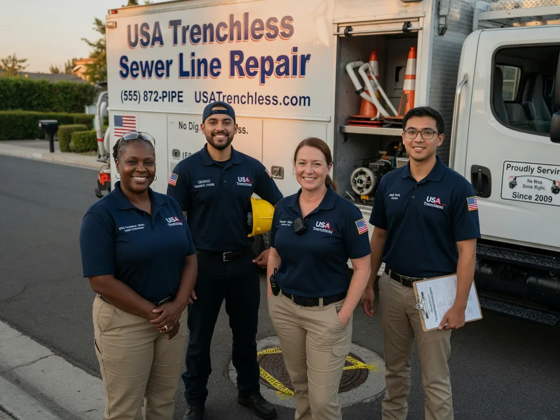 Sewer Line Repair company in Frierson, LA